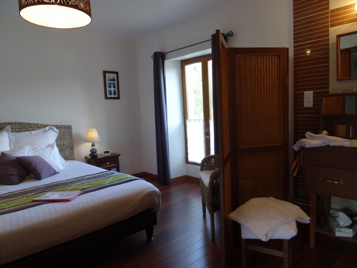 Bed and Breakfast Au Relais De Chaussy Exterior foto